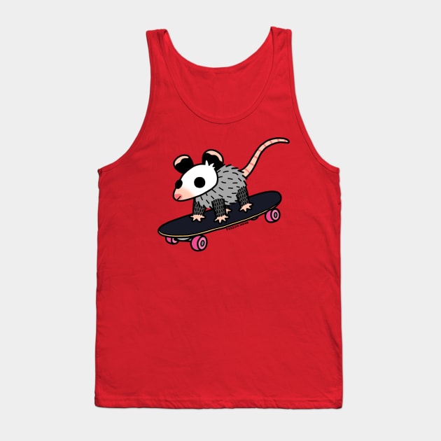 Sk8in Tank Top by Possum Mood